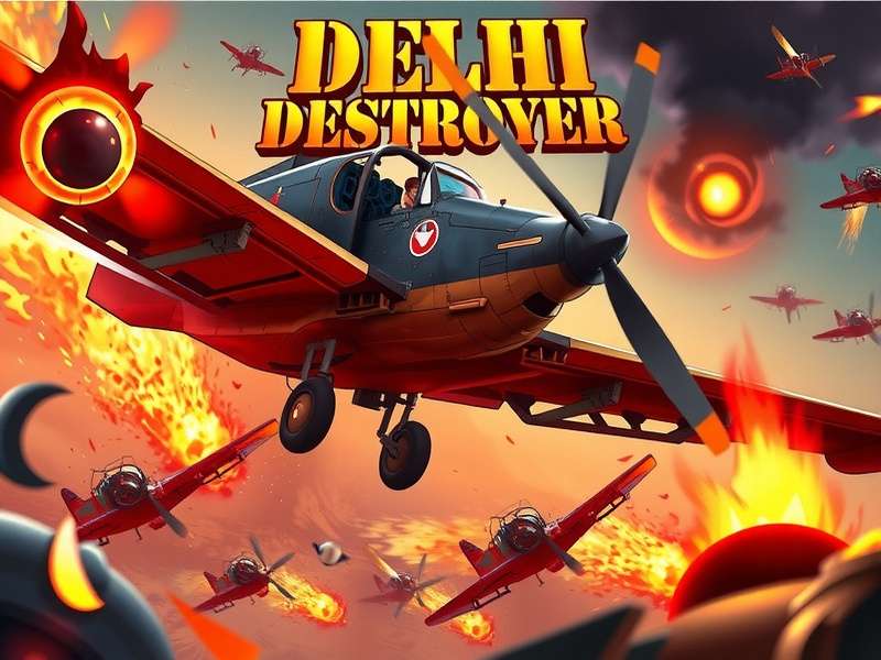 Delhi Destroyer Battle Scene
